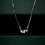 Multi-Cut Diamond Pendant Necklace