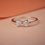 Bow-Tie diamond Ring