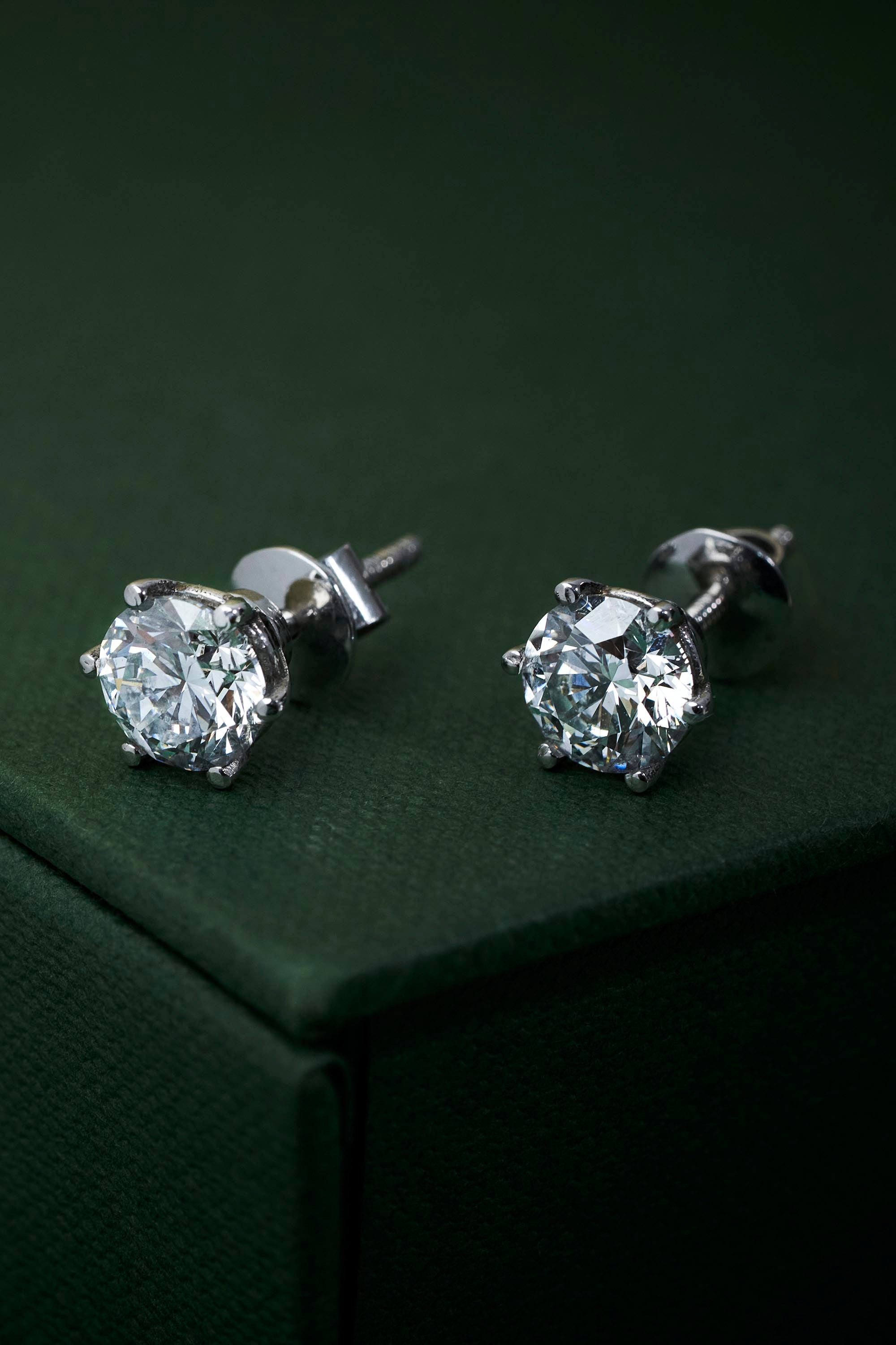 Classic 0.50 Carat Diamond Studs