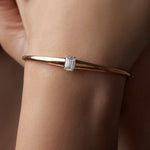 Classic Emerald Cut Diamond bracelet