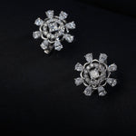 Diamond Helm Earrings