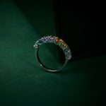 Rainbow Diamond Ring