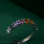 Rainbow Diamond Ring