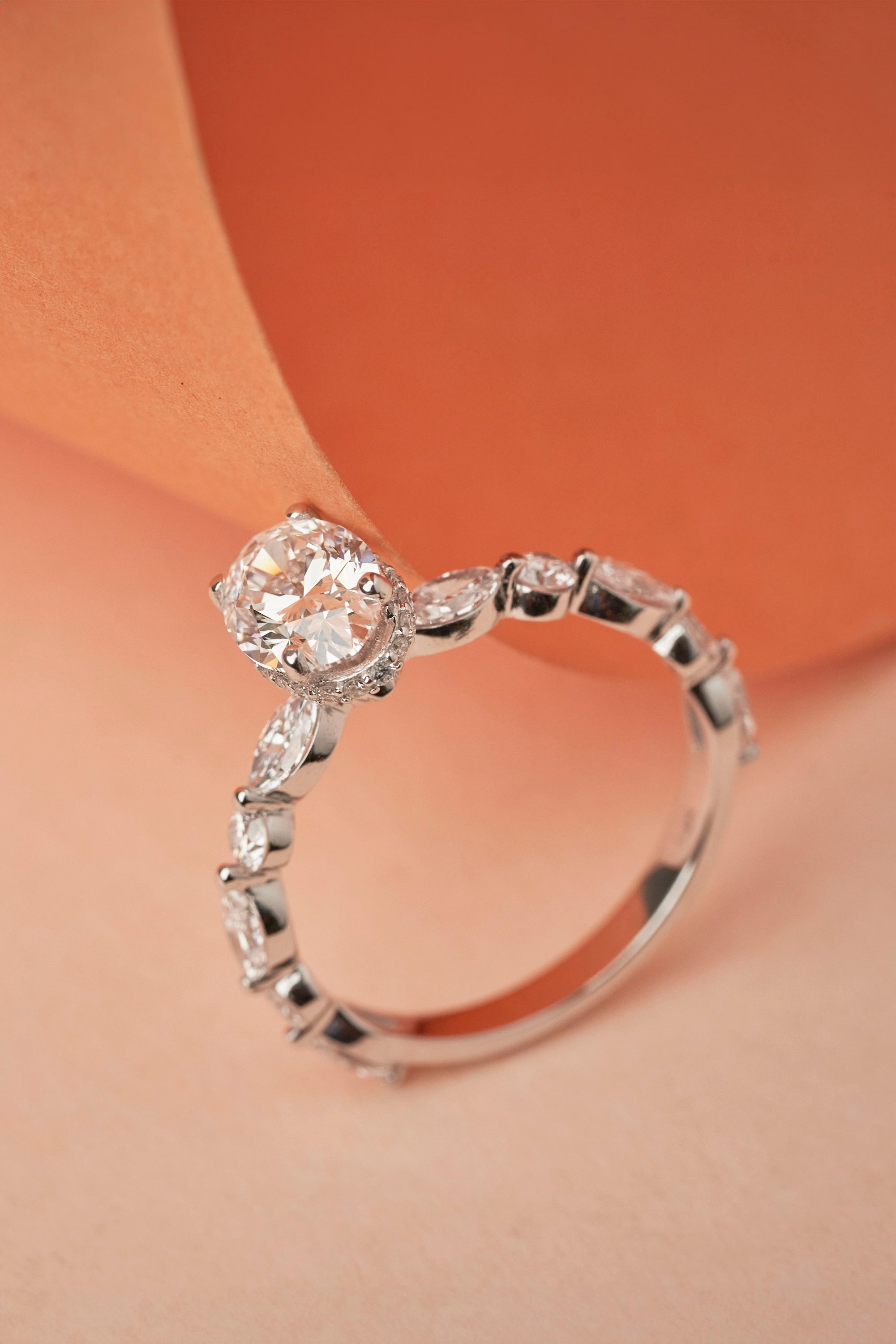 Signature Oval Cut Diamond Ring