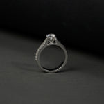 Signature Radiant Cut Solitaire Diamond Ring