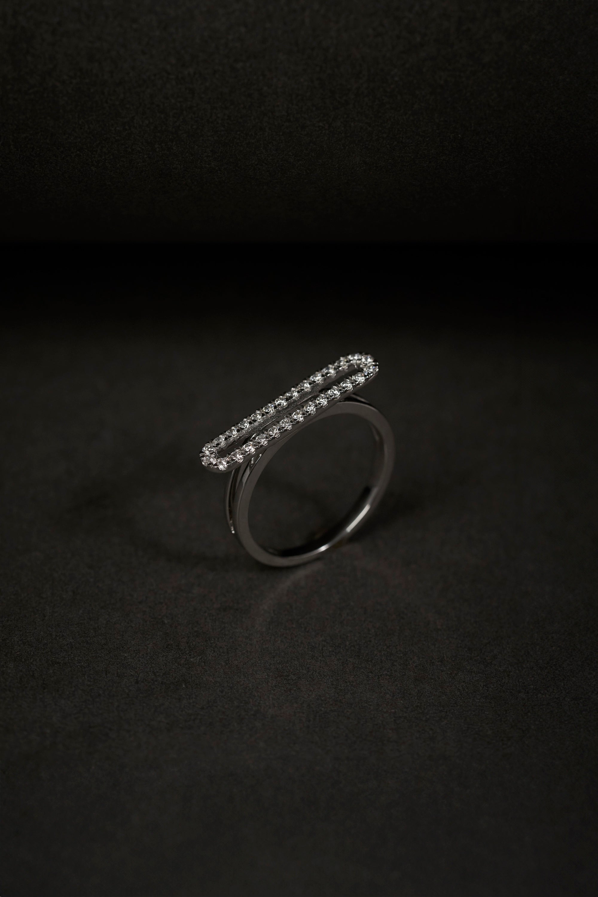 Statement diamond ring