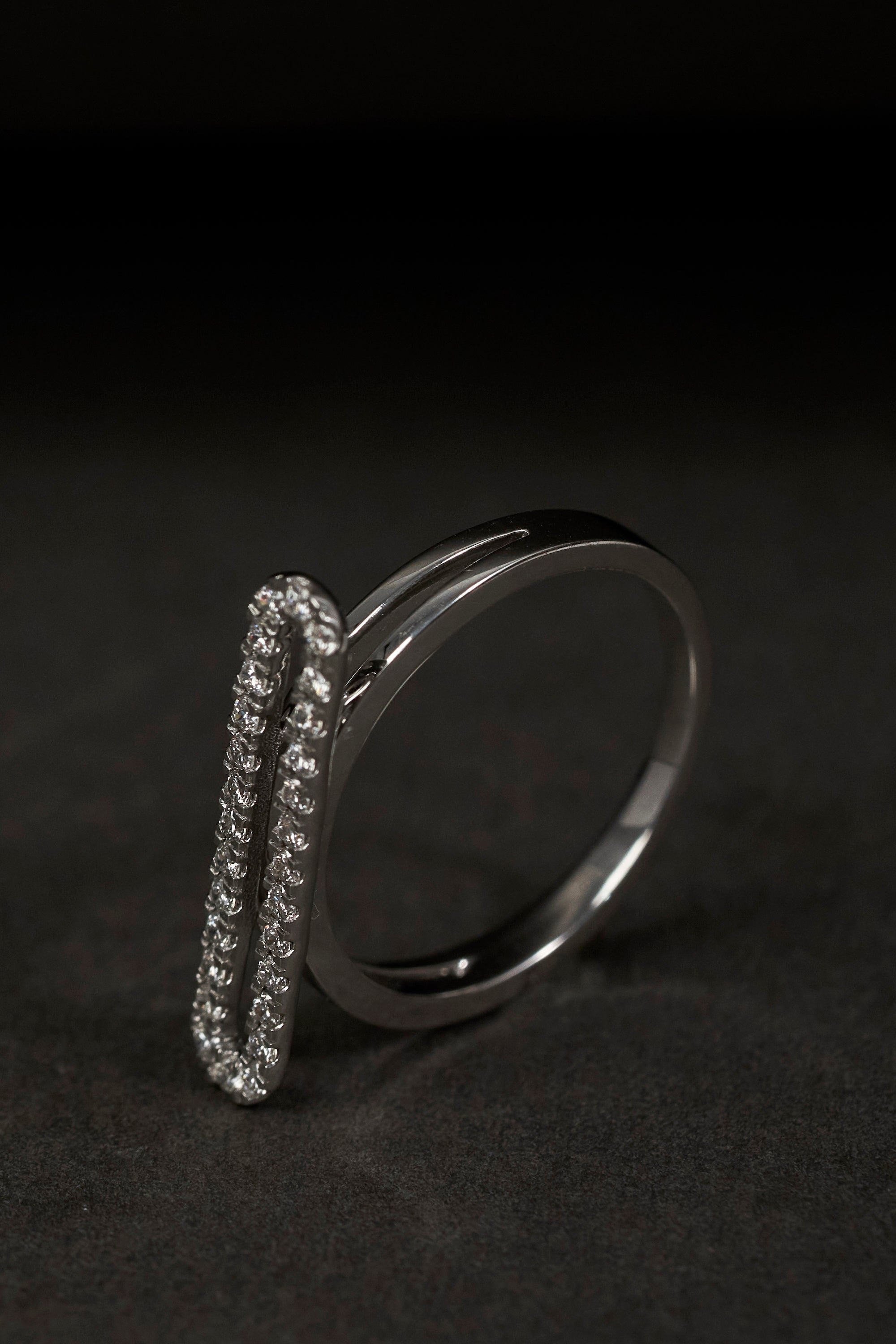 Statement diamond ring