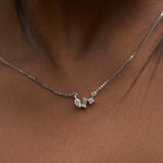 Multi-Cut Diamond Pendant Necklace