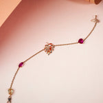 Tropical ruby bracelet