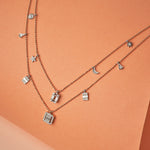 Signature Charm Diamond Necklace