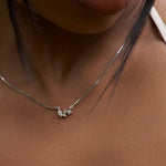 Multi-Cut Diamond Pendant Necklace